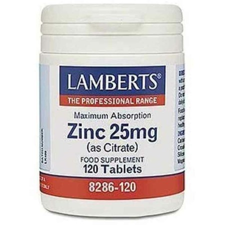 Zinc Lamberts Citrato de zinc 120 Unidades de Lamberts, Zinc - Ref: S0583139, Precio: 16,49 €, Descuento: %