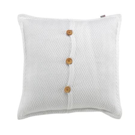 Cushion cover Alexandra House Living White 50 x 50 cm by Alexandra House Living, Cushion Covers - Ref: D1602525, Price: 8,41 ...