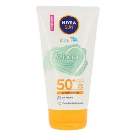 Crema Solar Sun Niños Mineral Nivea Sun Niños Mineral 150 ml Spf 50 de Nivea, Limpiadores - Ref: S0583965, Precio: 16,70 €, D...