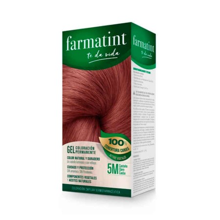 Tinte Permanente Farmatint 5m-Castaño Claro Caoba | Tienda24 - Global Online Shop Tienda24.eu