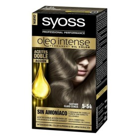 Permanent Dye Syoss Olio Intense Ammonia-free Nº 5,54 Light Brown Ash by Syoss, Permanent Colour - Ref: S0585354, Price: 7,88...