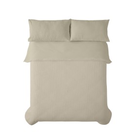 Bettbezug-Set Alexandra House Living Banús Beige King size 3 Stücke von Alexandra House Living, Bettdecken und Bettdeckenbezü...