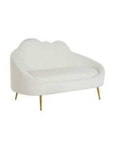 Canapé DKD Home Decor Blanc Moutarde Métal Nuages Scandi 155 x 75 x 92 cm de DKD Home Decor, Canapés et divans - Ref: S304412...