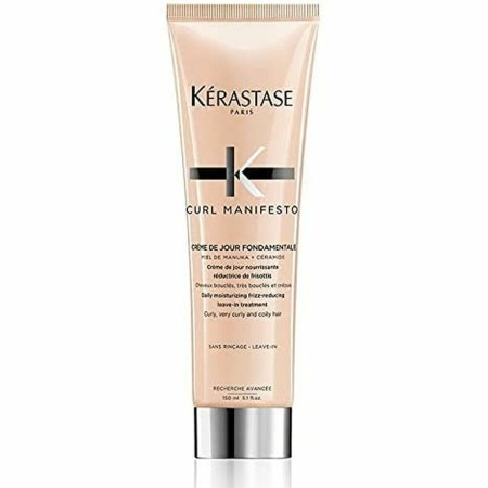 Crème de jour nourrissante Kerastase Curl Manifesto (150 ml) de Kerastase, Soins des cheveux et du cuir chevelu - Réf : S0585...