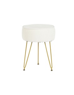 Repose-pied DKD Home Decor Blanc 53 x 53 x 40 cm | Tienda24 Tienda24.eu