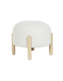 Poggiapiedi DKD Home Decor 45 x 45 x 36 cm Legno Bianco da DKD Home Decor, Ottomane e poggiapiedi - Ref: S3044136, Precio: 48...