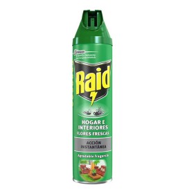 Insecticide Raid Insectes volants Frais (600 ml) de Raid, Insecticides ménagers - Réf : S0585909, Prix : 7,21 €, Remise : %