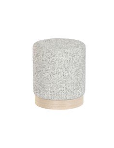 Poggiapiedi DKD Home Decor 32 x 32 x 38 cm Scandi Grigio chiaro da DKD Home Decor, Ottomane e poggiapiedi - Ref: S3044230, Pr...