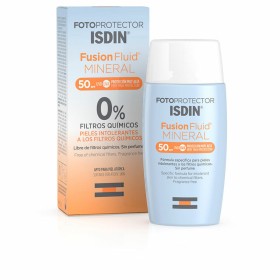 Protezione Solare Viso Isdin Fotoprotector Fusion Fluid Mineral SPF 50+ 50 ml di Isdin, Filtri solari - Rif: S0586779, Prezzo...