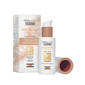 Crème Solaire Avec Couleur Isdin FotoUltra Fluide Réparateur SPF 50 (50 ml) de Isdin, Filtres solaires - Réf : S0587540, Prix...