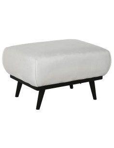 Banqueta DKD Home Decor Blanco Negro 70 x 50 x 42 cm de DKD Home Decor, Sillas - Ref: S3044333, Precio: 58,08 €, Descuento: %