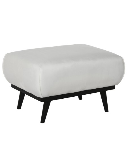 Banqueta DKD Home Decor Blanco Negro 70 x 50 x 42 cm | Tienda24 Tienda24.eu