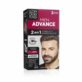 Crema Colorante Llongueras Men Advance Semipermanente 3 - Castano Scuro (4 pcs) di Llongueras, Colore permanente - Rif: S0587...