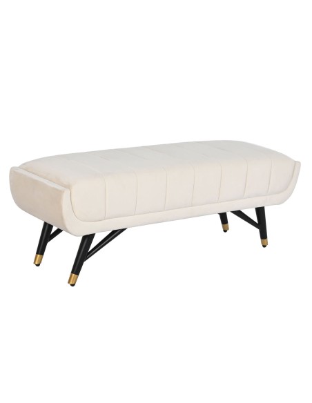 Bench DKD Home Decor Cream 120 x 40 x 42 cm | Tienda24 Tienda24.eu