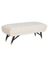 Bench DKD Home Decor Cream 120 x 40 x 42 cm | Tienda24 Tienda24.eu