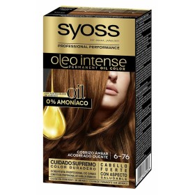 Permanent Dye Syoss Olio Intense Ammonia-free Nº 6.76 Cobrizo ambar by Syoss, Permanent Colour - Ref: S0587802, Price: 7,57 €...