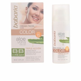 Crema Hidratante con Color Babaria Spf 15 Aloe Vera (50 ml) de Babaria, BB creams - Ref: S0589178, Precio: 7,99 €, Descuento: %