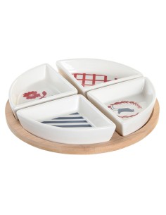 Plato Porcelana Ø 19 cm | Tienda24 Tienda24.eu