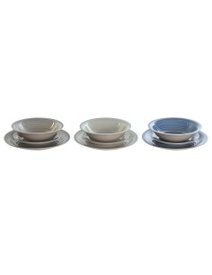 Conjunto de Louça La Mediterránea Tesa Porcelana 12 Peças | Tienda24 Tienda24.eu