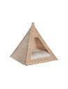 Haustierbettchen DKD Home Decor natürlich Rattan 45 x 45 x 45 cm | Tienda24 Tienda24.eu