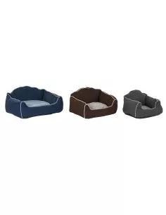 Cama para cães Ferplast Siesta Deluxe 2 Animais pequenos Preto Plástico | Tienda24 Tienda24.eu