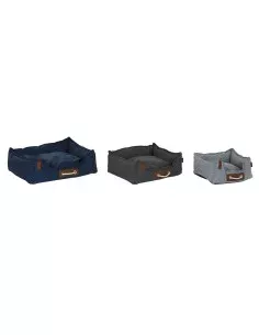 Lit pour animal domestique Ferplast Siesta Deluxe 2 Petits animaux Noir Plastique | Tienda24 Tienda24.eu