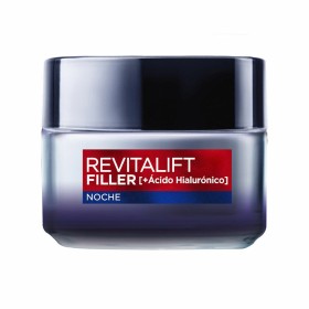 Nachtcreme L'Oreal Make Up Revitalift Filler Mit Hyaluronsäure 50 ml von L'Oreal Make Up, Feuchtigkeitscremes - Ref: S0590670...