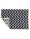 Alfombra DKD Home Decor Zig-zag Bicolor Urbano (120 x 180 x 1 cm) | Tienda24 Tienda24.eu