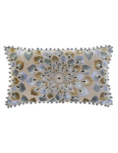 Cuscino DKD Home Decor Azzurro Beige 36 x 15 x 60 cm da DKD Home Decor, Cuscini decorativi - Ref: S3045065, Precio: 30,24 €, ...