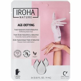 Máscara para Mãos Iroha IN/HAND-9-15 Antienvelhecimento Ácido Hialurónico 9 ml de Iroha, Cuidados para mãos e pés - Ref: S059...