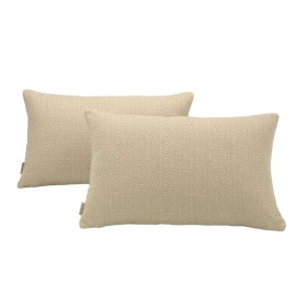 Cushion cover Alexandra House Living Beige 30 x 50 cm 2 Units by Alexandra House Living, Cushion Covers - Ref: D1602557, Pric...