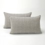 Housse de coussin Alexandra House Living Bleu 30 x 50 cm 2 Unités de Alexandra House Living, Housses de coussin - Réf : D1602...