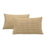 Fodera per cuscino Alexandra House Living Ocra 30 x 50 cm 2 Unità di Alexandra House Living, Copricuscini e federe - Rif: D16...