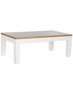 Mesa auxiliar DKD Home Decor 8424001820115 75 x 75 x 50 cm Dorado Metal Blanco Madera de mango (75 x 75 x 50 cm) | Tienda24 Tienda24.eu