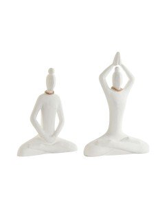 Figura Decorativa DKD Home Decor 6,5 x 6,5 x 20,5 cm (2 Unidades) | Tienda24 Tienda24.eu