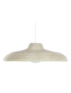 Ceiling Light DKD Home Decor 66 x 66 x 60 cm Crystal Golden Metal 40 W | Tienda24 Tienda24.eu