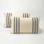 Cushion cover Alexandra House Living Blue 30 x 50 cm 2 Units by Alexandra House Living, Cushion Covers - Ref: D1602569, Price...