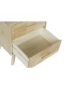 Table de Nuit DKD Home Decor Naturel Caoutchouc Bois de paulownia Bois MDF 40 x 30 x 48 cm | Tienda24 Tienda24.eu