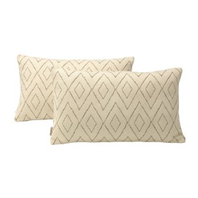 Cushion cover Alexandra House Living Beige 30 x 50 cm 2 Units by Alexandra House Living, Cushion Covers - Ref: D1602581, Pric...