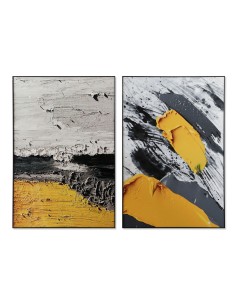 Painting DKD Home Decor 50 x 2,5 x 70 cm Abstract Modern (2 Units) | Tienda24 Tienda24.eu