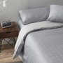 Duvet cover set Alexandra House Living Sophia Steel Grey Double 2 Pieces by Alexandra House Living, Quilts and quilt covers -...