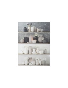 Bild DKD Home Decor Blomster Moderne 50 x 2 x 65 cm (6 Stücke) | Tienda24 Tienda24.eu