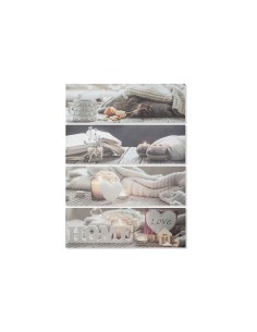 Leinwand Deco Beige 57 x 3 x 75 cm | Tienda24 Tienda24.eu