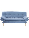 Canapé DKD Home Decor Bleu Bleu ciel Naturel Bois Scandi 180 x 85 x 83 cm | Tienda24 Tienda24.eu