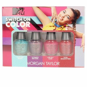 Set de Maquillage Morgan Taylor Switch On Color 4 Pièces de Morgan Taylor, Coffrets de maquillage - Réf : S0594901, Prix : 19...