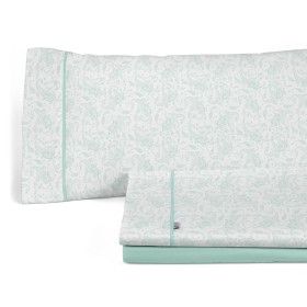 Bedding set Alexandra House Living Lara Soft green Super king 4 Pieces by Alexandra House Living, Sheets and pillowcases - Re...