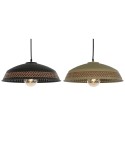 Ceiling Light DKD Home Decor Brown Black Cream Metal 50 W 42 x 42 x 24 cm (2 Units) | Tienda24 Tienda24.eu