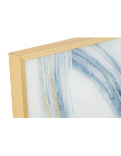 Pintura Home ESPRIT Abstrato Urbana 80 x 3,5 x 120 cm (2 Unidades) | Tienda24 Tienda24.eu