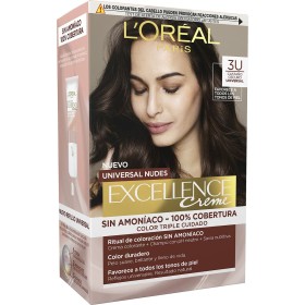 Permanent Dye L'Oreal Make Up Excellence Dark Brown by L'Oreal Make Up, Permanent Colour - Ref: S0596780, Price: 11,48 €, Dis...