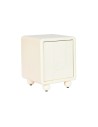 Mesita de Noche DKD Home Decor Blanco Madera MDF 45 x 40 x 55 cm | Tienda24 Tienda24.eu